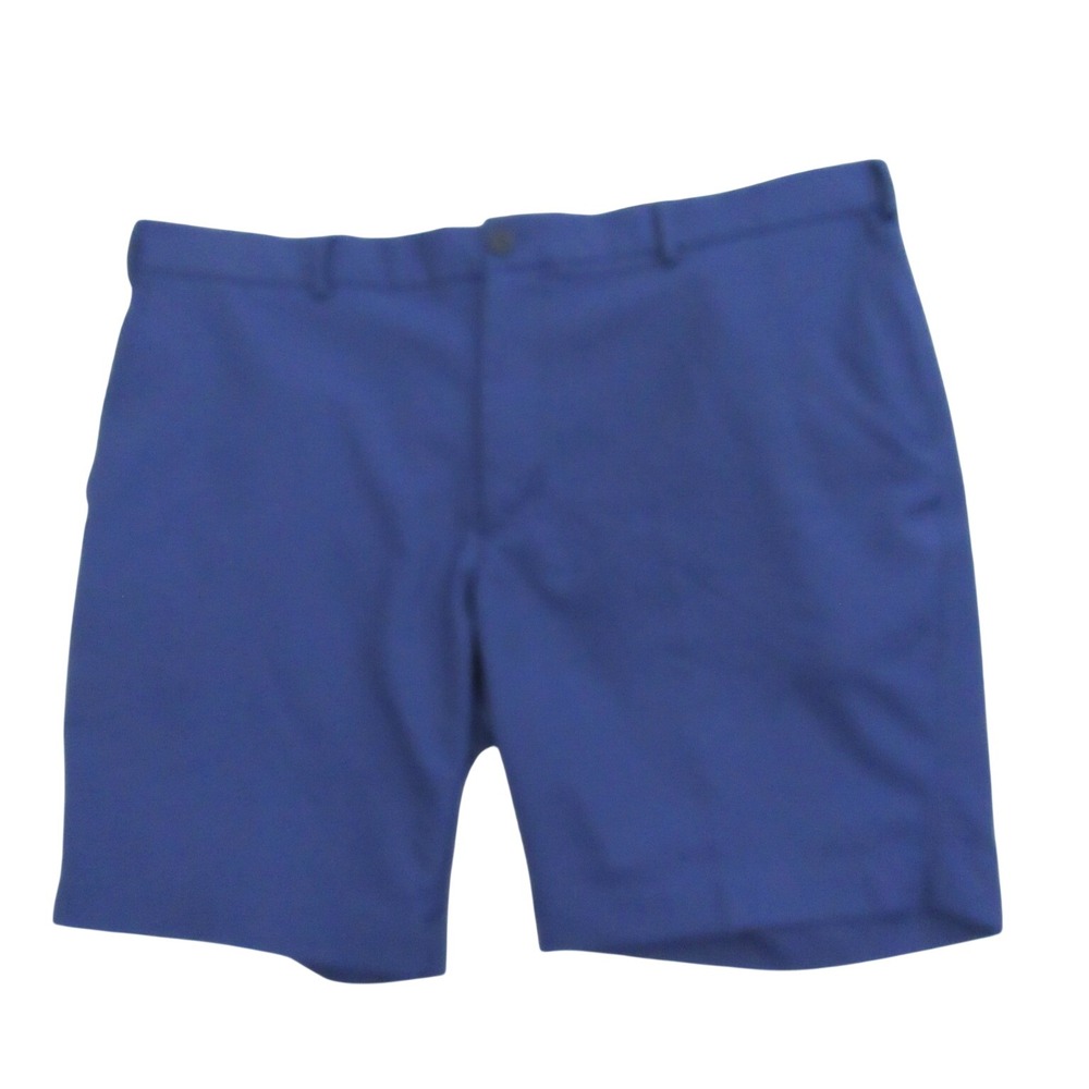 Hart Schaffner‎ Marx Mens Golf Shorts 42 x 9 Blue Performance Flat Front